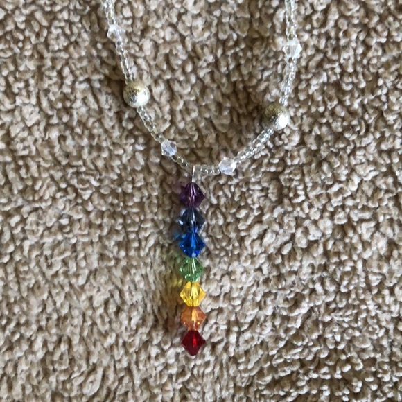 Charka necklace 14” - Picture 2 of 2